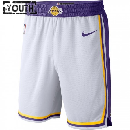 Bambino Los Angeles Lakers Pantaloncini Nike 2022-23 Association Edition Swingman